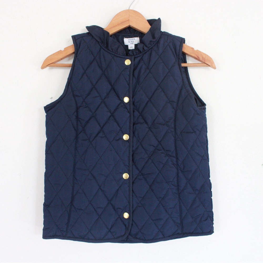 Crown & Ivy Girls Puffer Vest